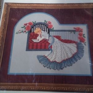 Victorian Lady counted crosstitch kit